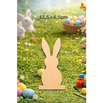 Królik 5 12,5cm, królik 12,5cm, sklejka 3mm